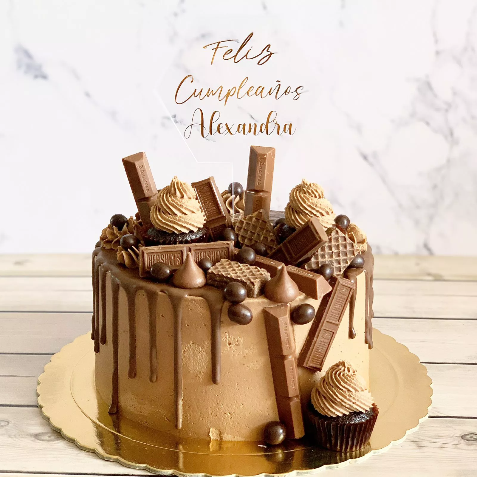 Dispuesto Eso Suponer Torta de Chocolate para cumpleaños - Pasteles personalizados en Lima